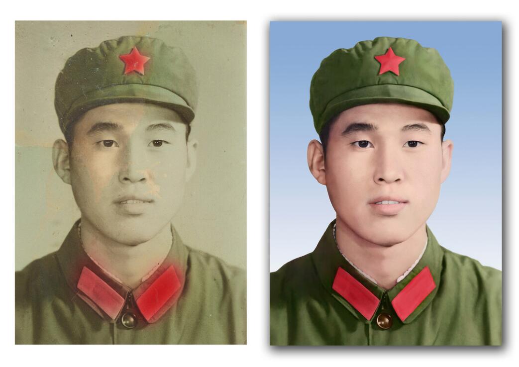 盘龙破损照片修复-18